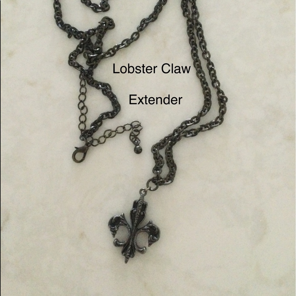 FINAL🎁 Fleur-De-Lis Necklace, French Lily Religious